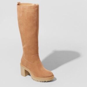 Cognac Tall Boots size 6 NWT